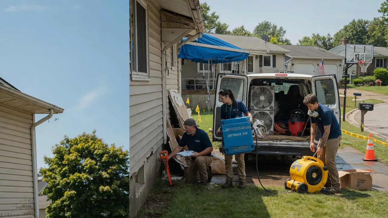 Ceiling Leak Cleanup in Dix, NE near me